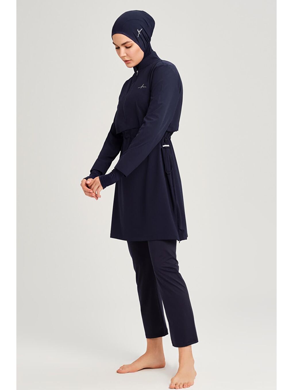 Esila Lacivert Tam Tesettür Mayo Üstü 2934-2