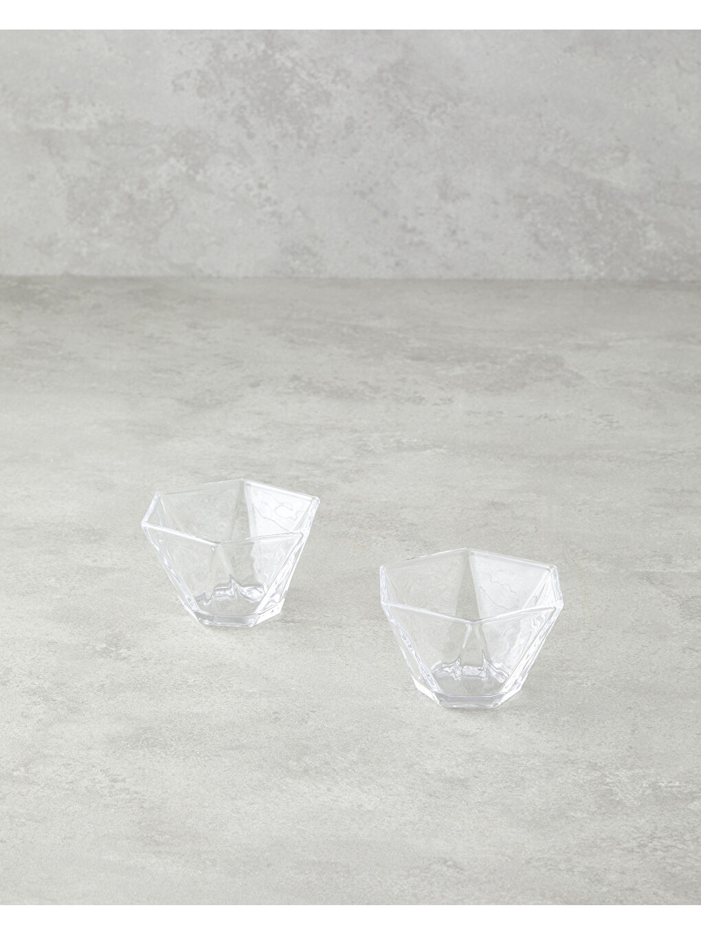 Renksiz Mara Cam 2'li Çerezlik Şeffaf-1