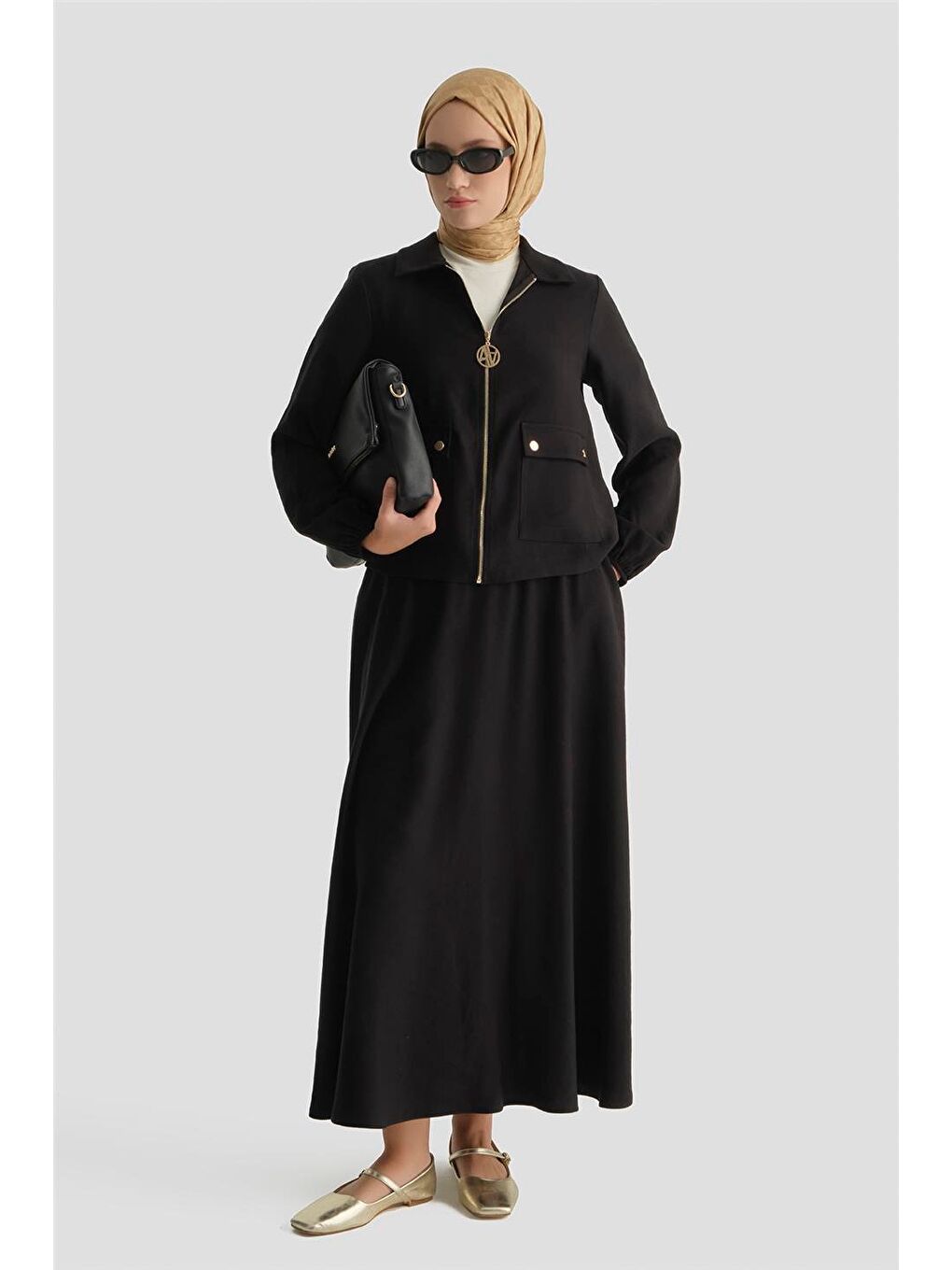 Basic Ceketli Takım Siyah