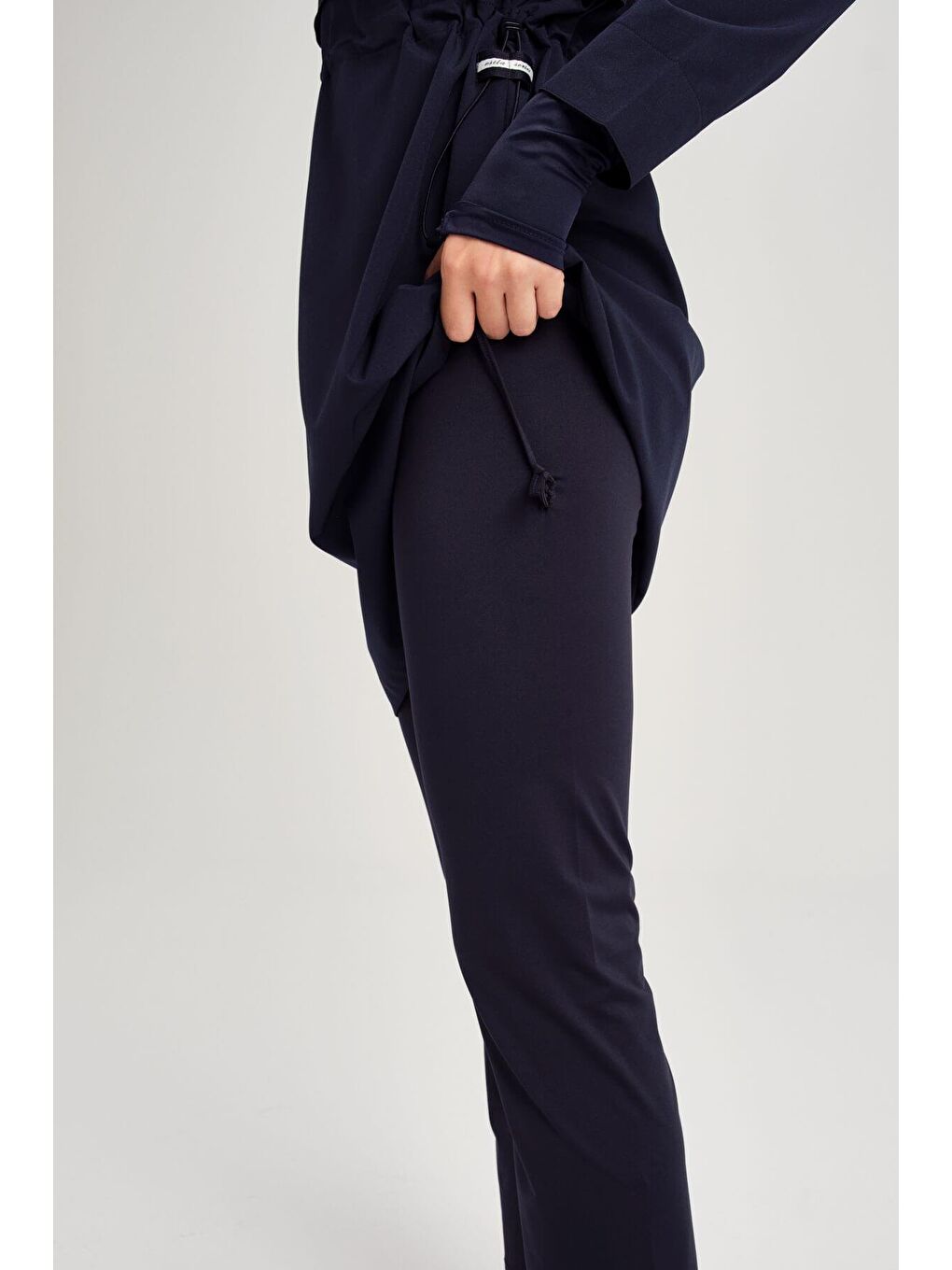 Esila Lacivert Tam Tesettür Mayo Üstü 2934-8