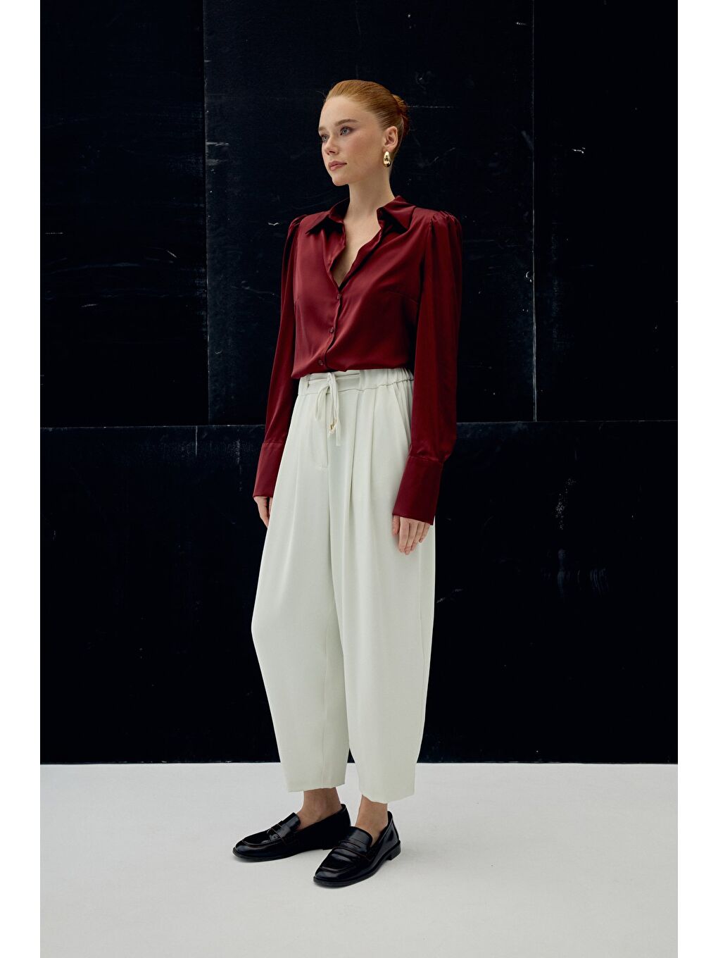 Talia Pantolon - Ekru-3