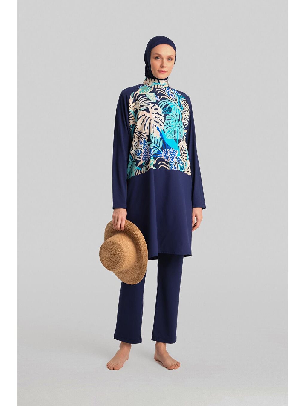 Tesettür Mayo 24Yd8914 Lacivert-2