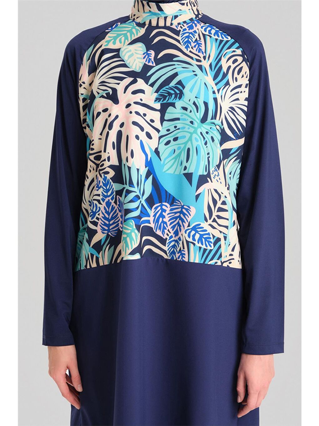 Tesettür Mayo 24Yd8914 Lacivert-4