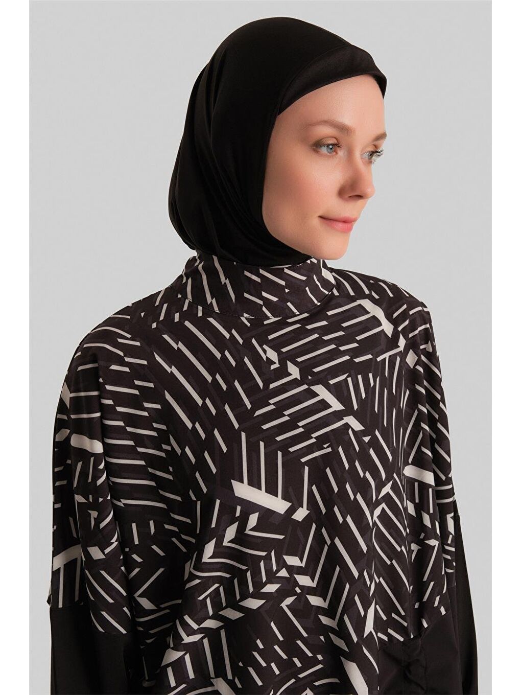 Tesettür Mayo 24Yd8908 Siyah