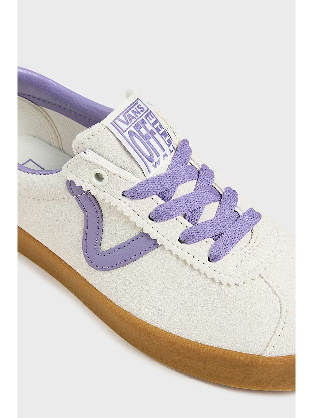 Bej Sport Low Kanvas ve Süet Sneaker Ayakkabı VN000CQR6PH1-4