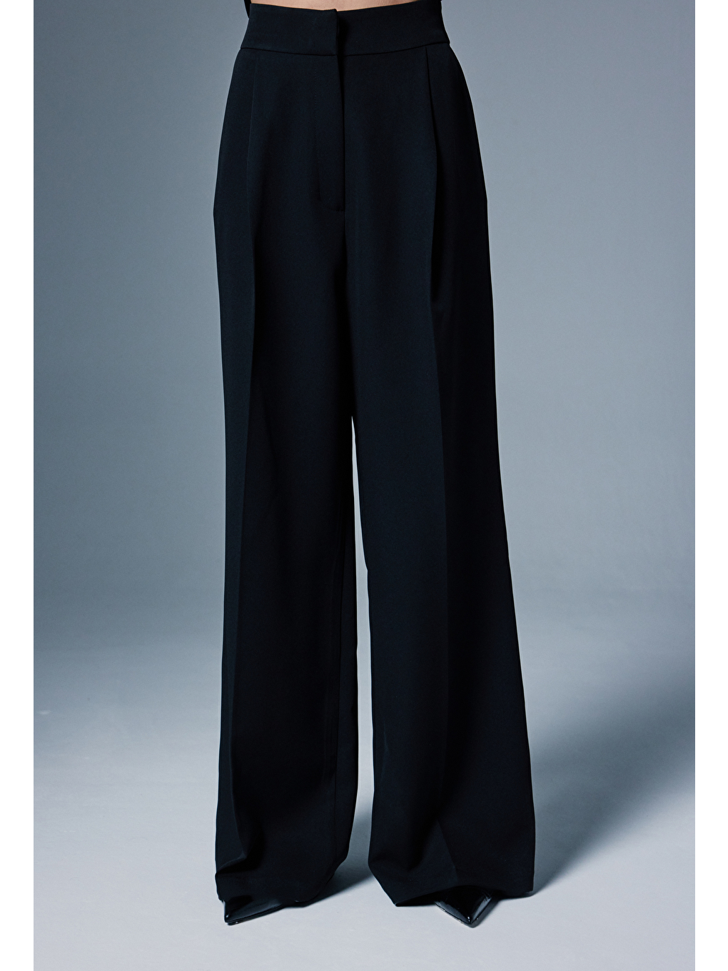 Sofia Palazzo Pantolon - Siyah-6