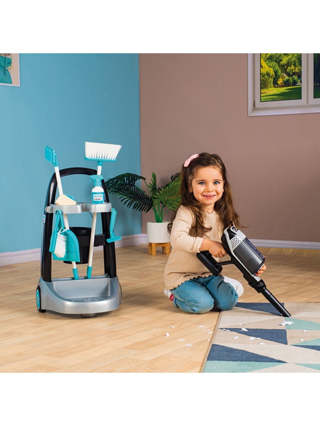 Rowenta Temizlik Seti Arabası ve Elektrik Süpürgesi-3