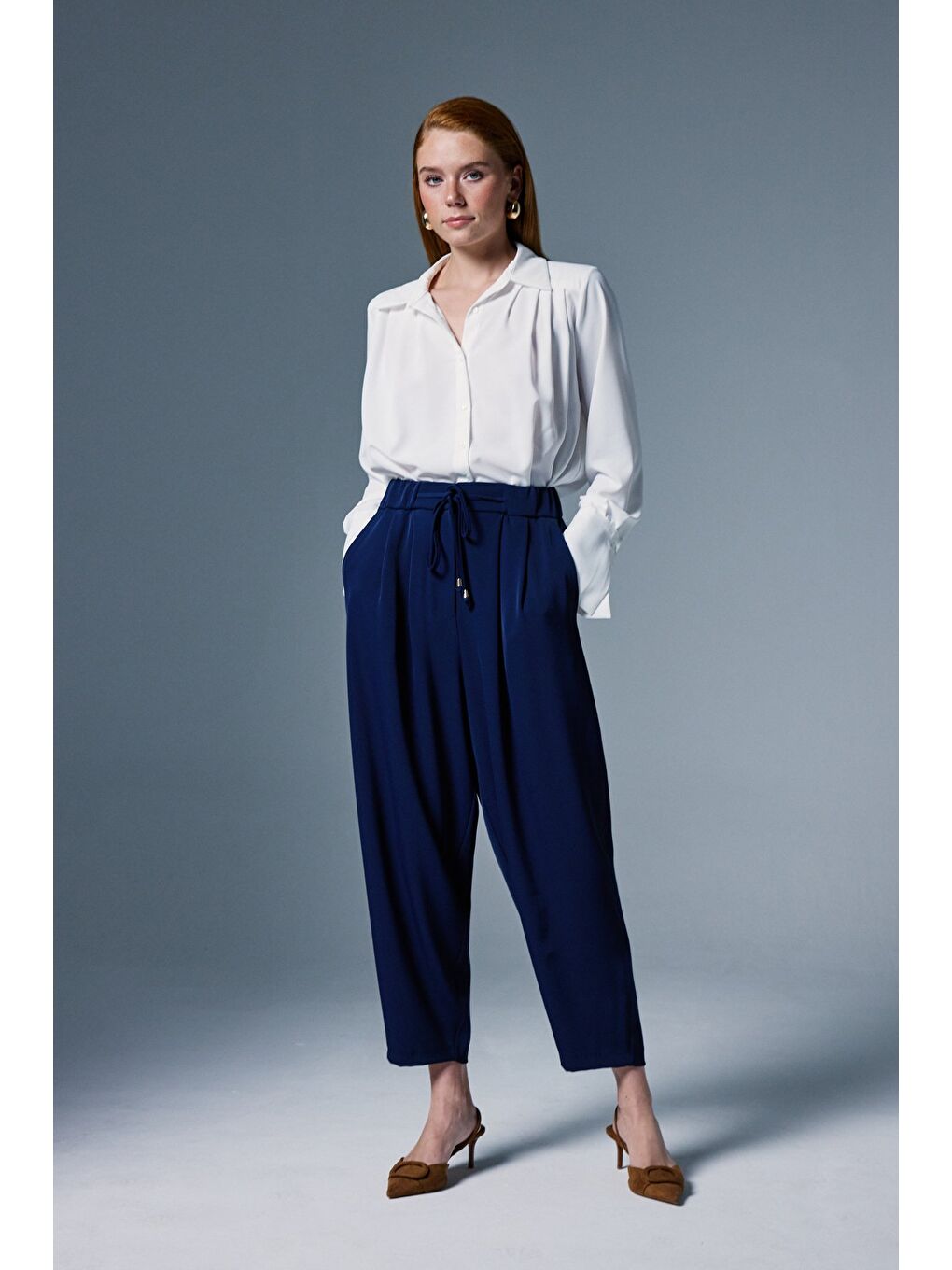 Talia Pantolon - Lacivert