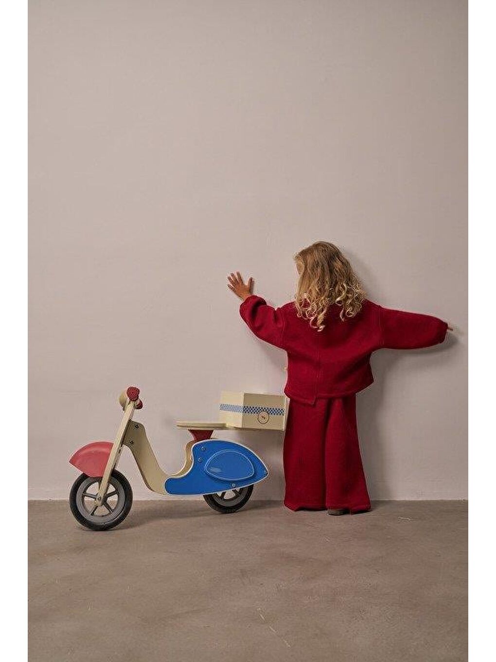 Bordo Omuz Nakışlı Asimetrik Detaylı Alt Üst Takım-7