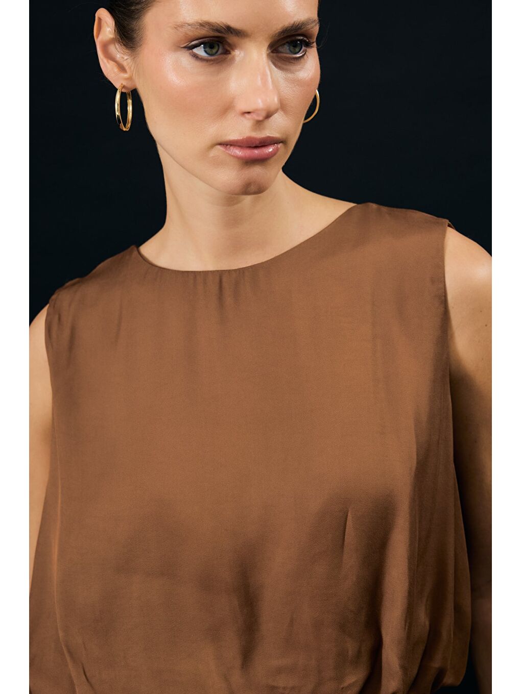 Kahverengi Colin Bluz - Kahve-5