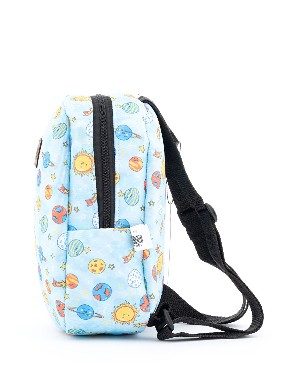 Mavi Eğlenceli Baskı Tek Bölmeli Kreş Çanta-3