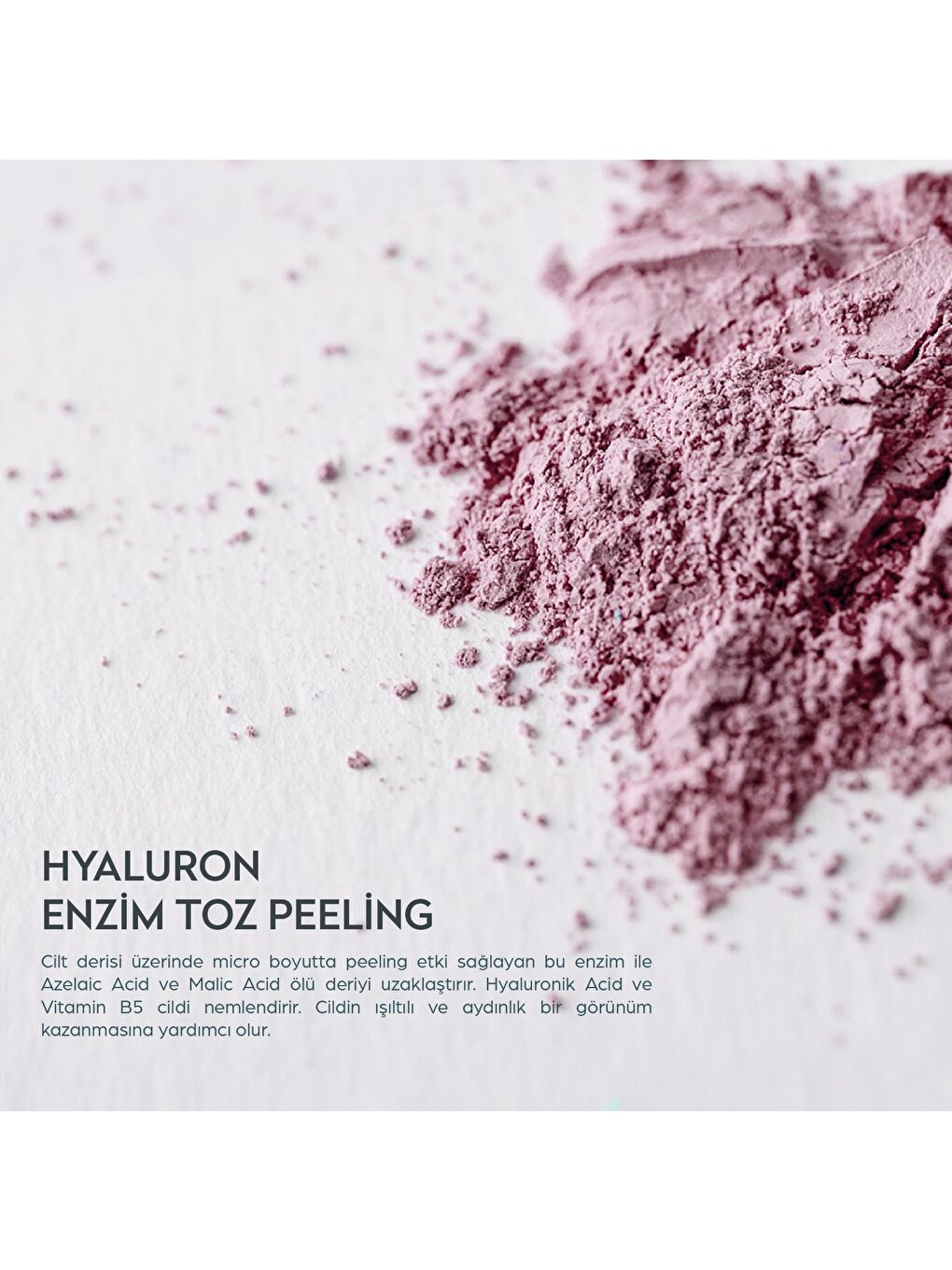 DERMOKIL Karışık Cilt Tonu Eşitleyici Hyaluron Enzim Toz Peeling 50 gr - 2