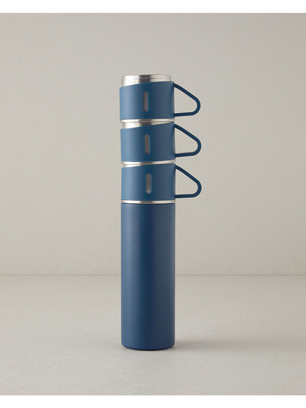 Lola Paslanmaz Çelik 3 Parça Termos 500 ml Mavi