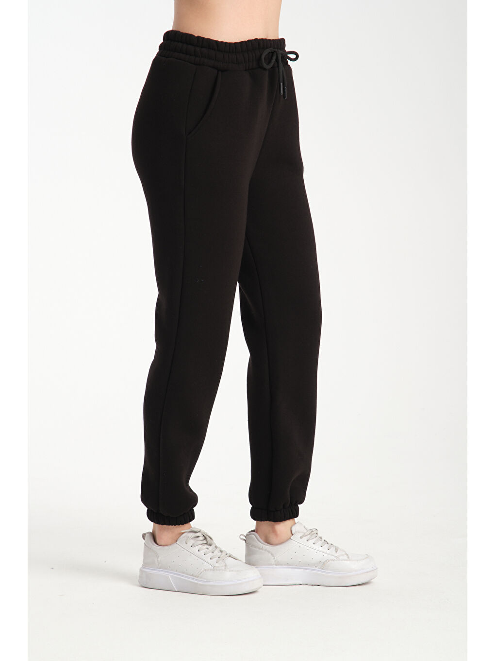 Siyah 3 İplik Eşofman Altı BK 1012-4