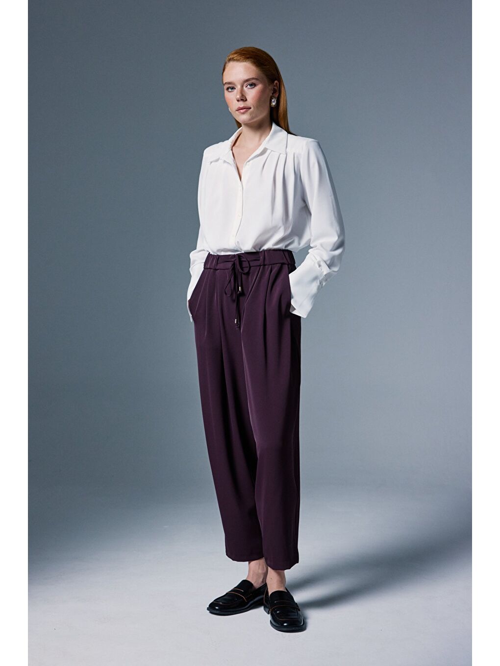 Talia Pantolon - Mürdüm