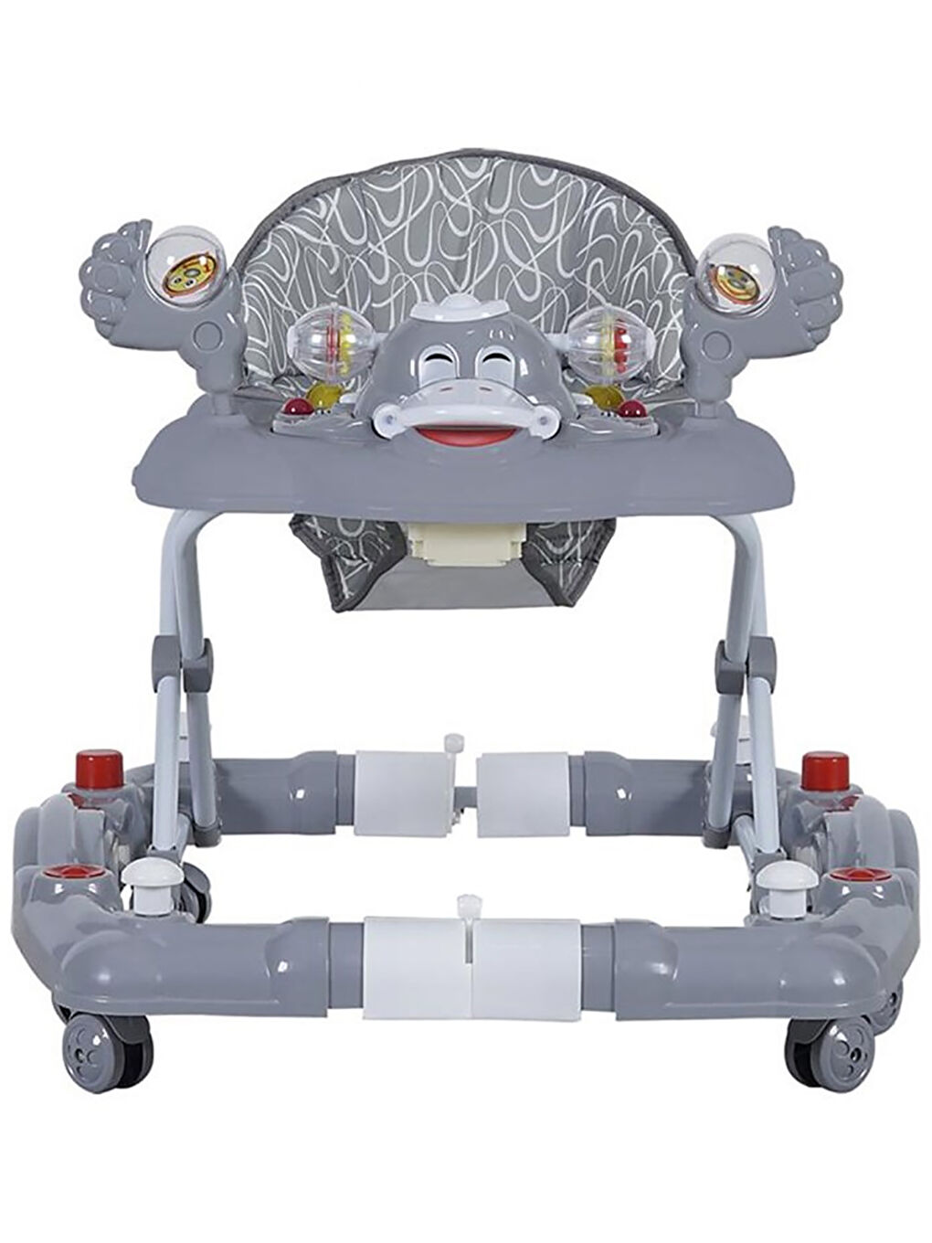 Kiddy Bebek Yürüteç Gri-1