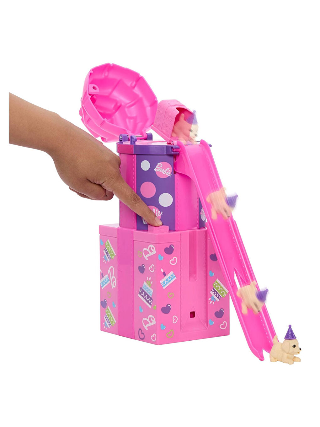 Barbie Party Unboxed Parti Sürprizi Doğumgünü JKF66-1