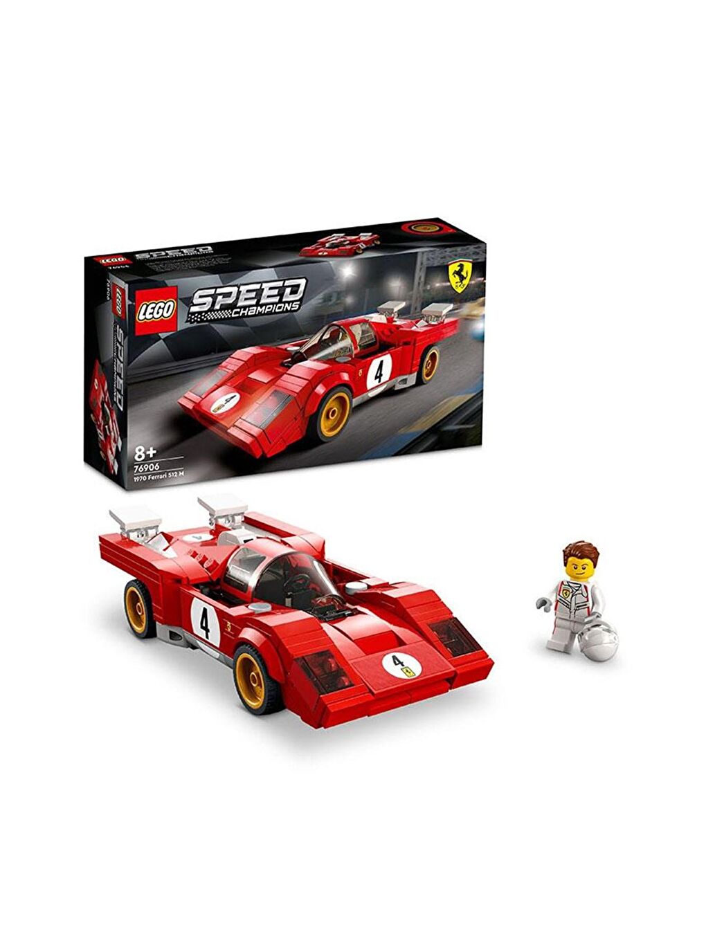 Lego Speed Champions 1970 Ferrari 512 M 76906 - 2