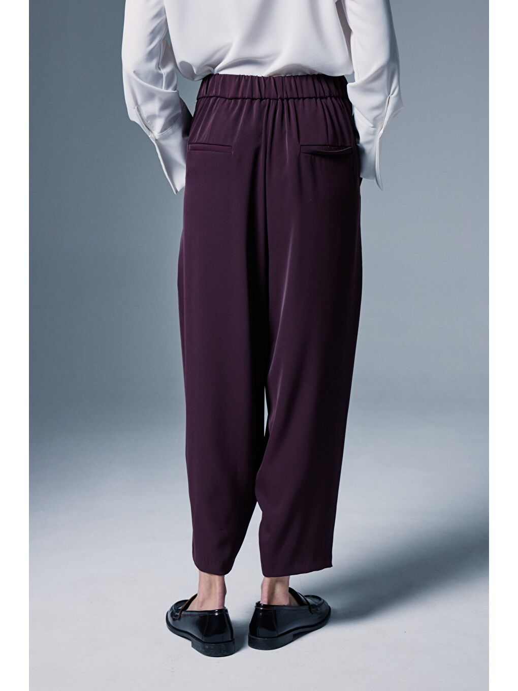 Talia Pantolon - Mürdüm-7