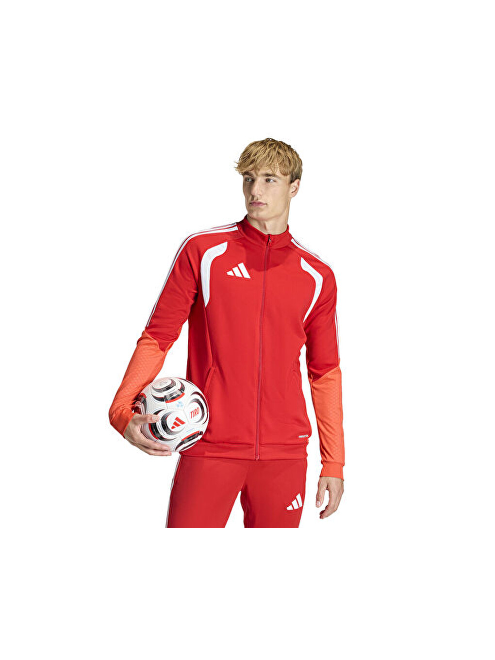 Tiro 26 Competition Tr Jkt Erkek Futbol Kamp Ceketi Ka7681 Kırmızı