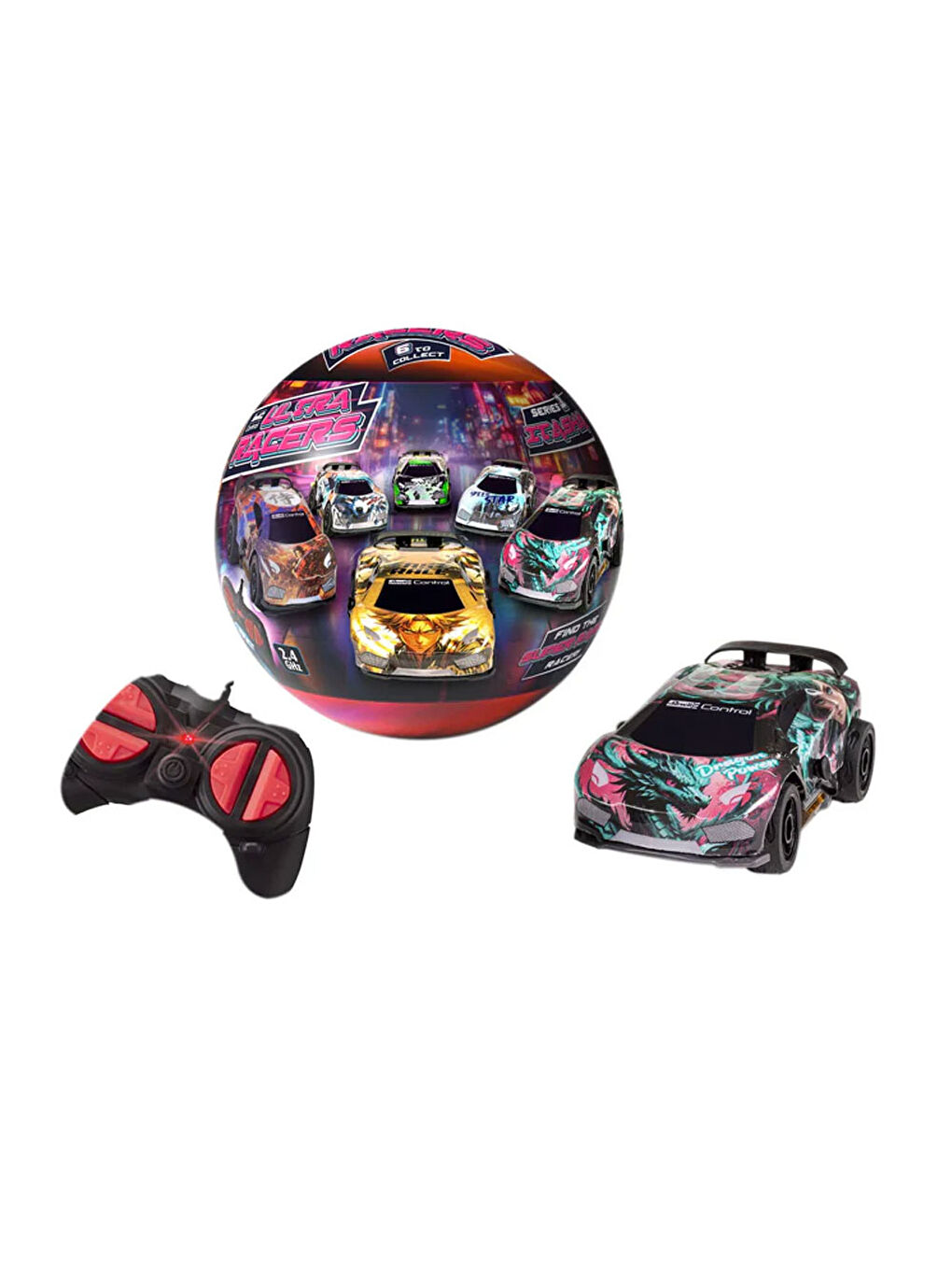 Uzaktan Kumandalı Araç RC Araba Ultra Racers Series 1 Itasha 23572