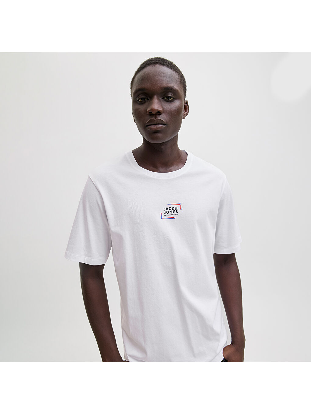 Corp Graphic Erkek Beyaz Tişört-3