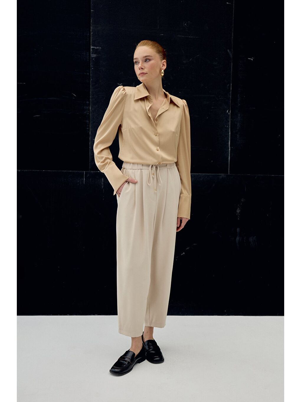 Talia Pantolon - Bej