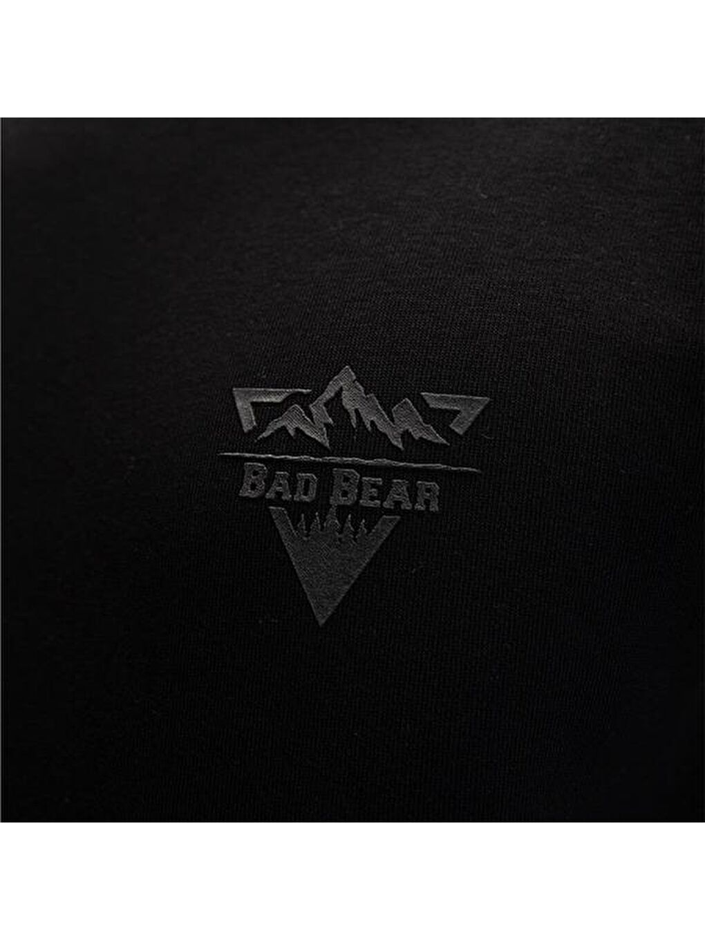 Windy Erkek Siyah Bisiklet Yaka Sweatshirt-4