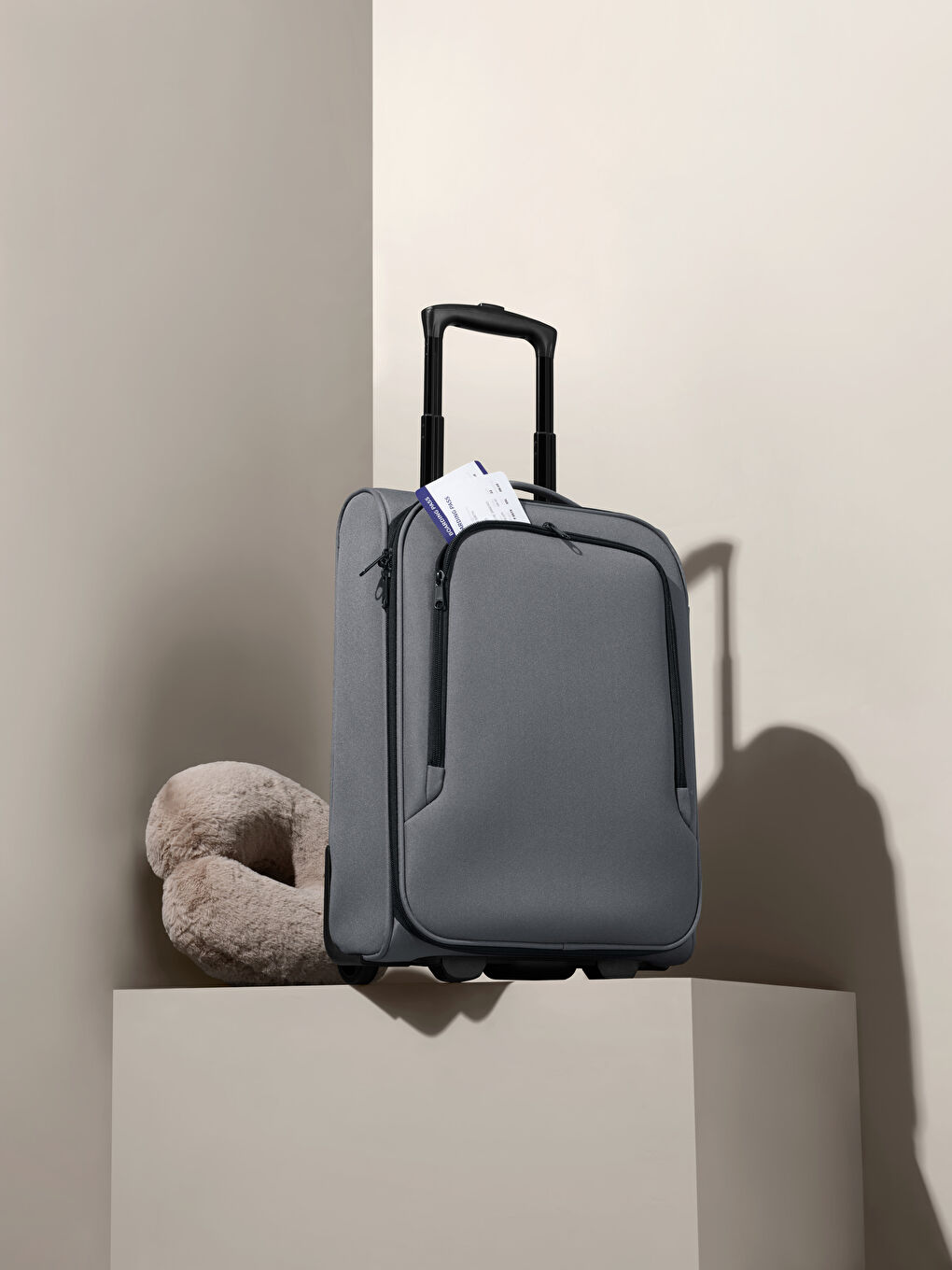 Gri Valiz Kabin Minimum STD-1