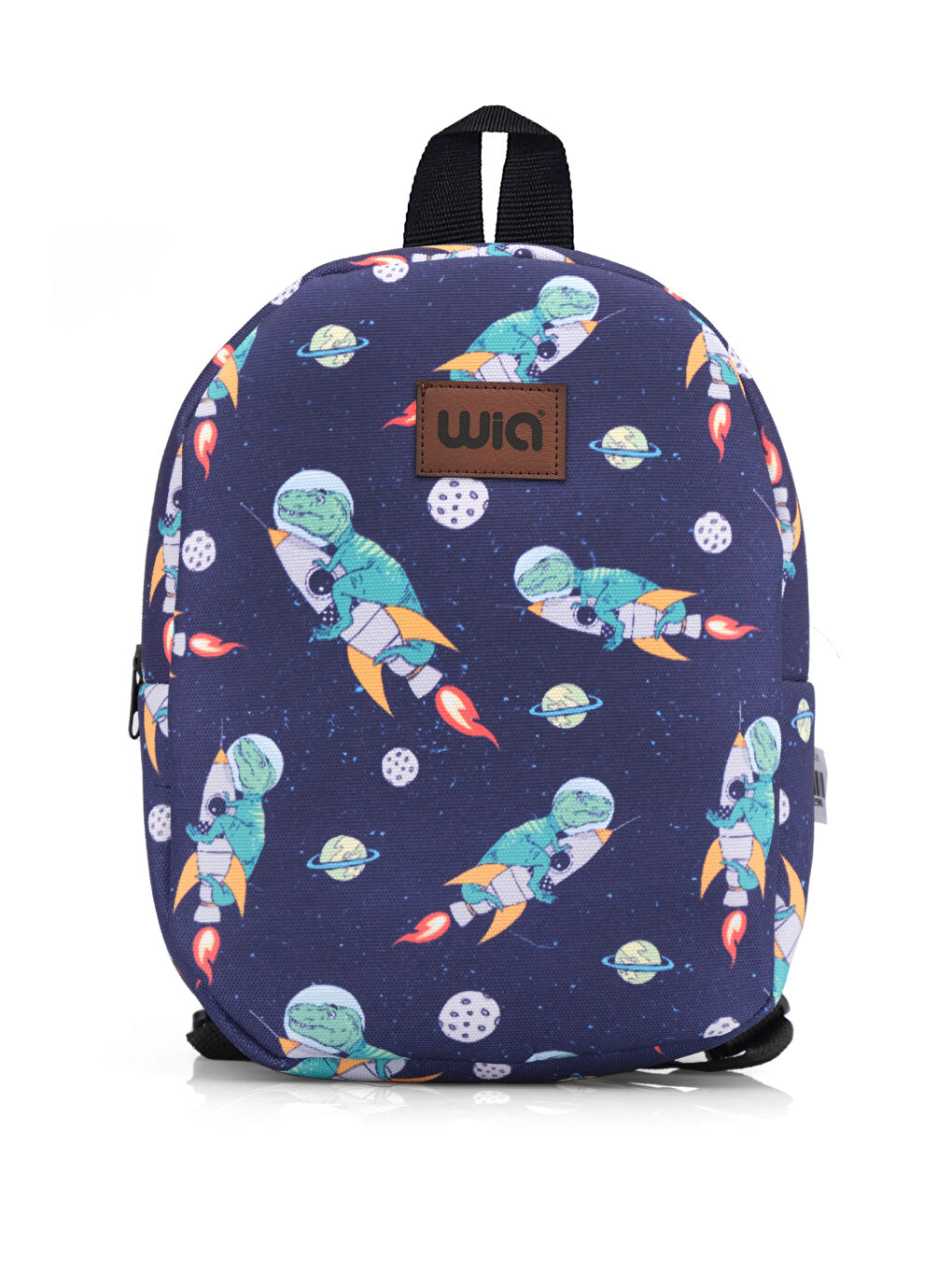 Lacivert Eğlenceli Baskı Tek Bölmeli Kreş Çanta