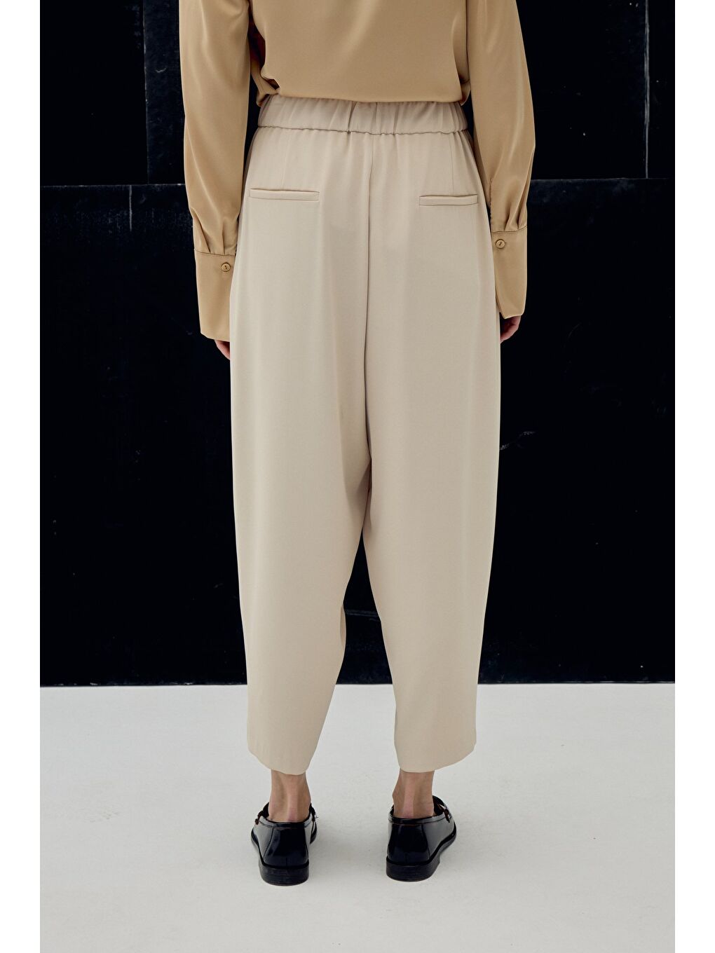 Talia Pantolon - Bej-6