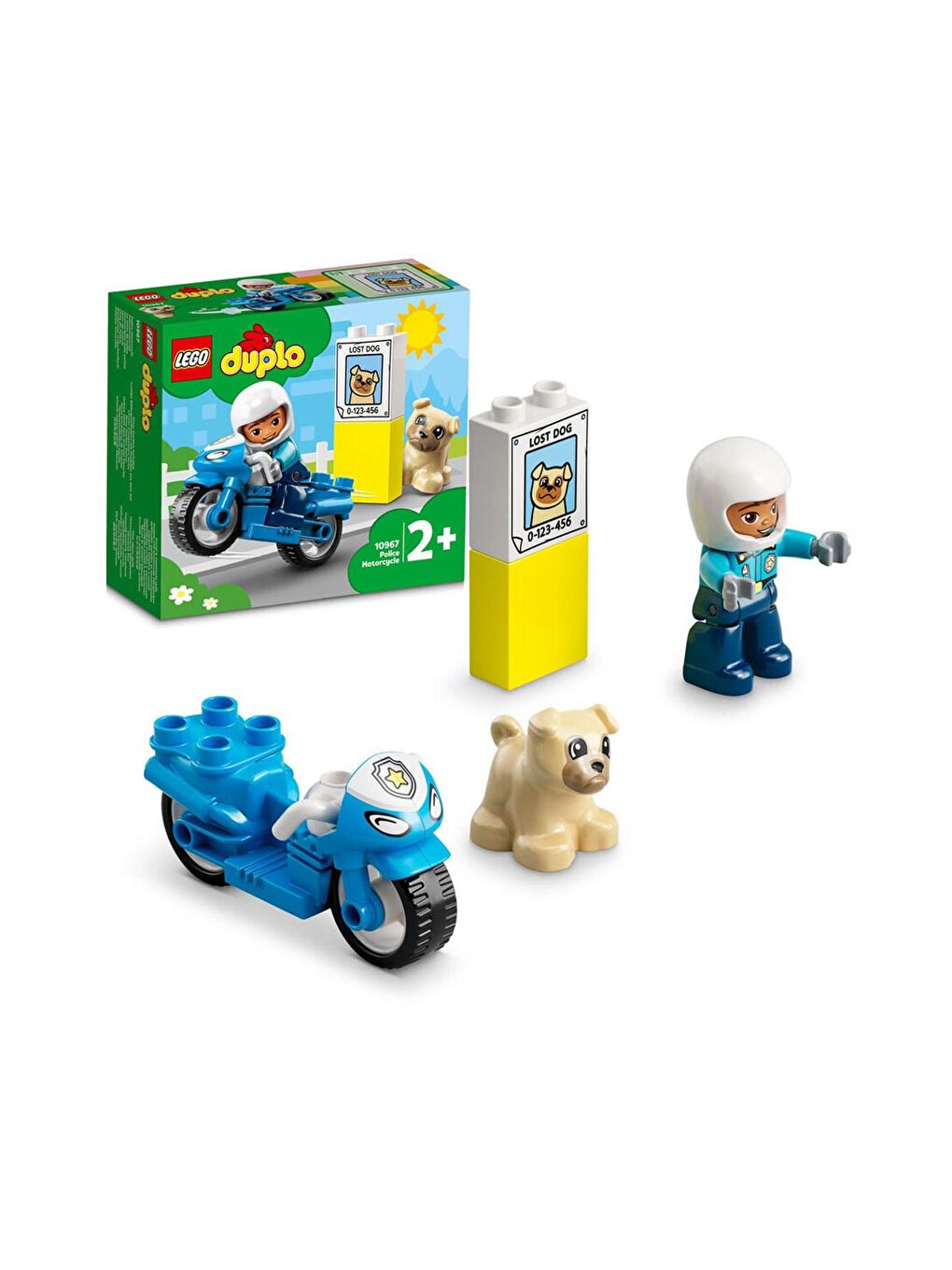 Lego Duplo Kurtarma Polis Motosikleti 10967