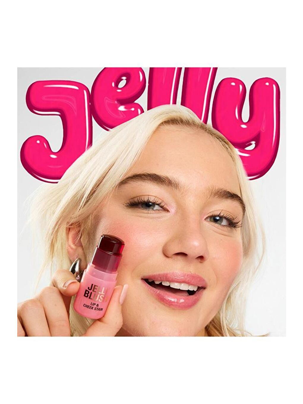 Jelly  Lıp&Cheek Peach Oran Blush Stıck-4
