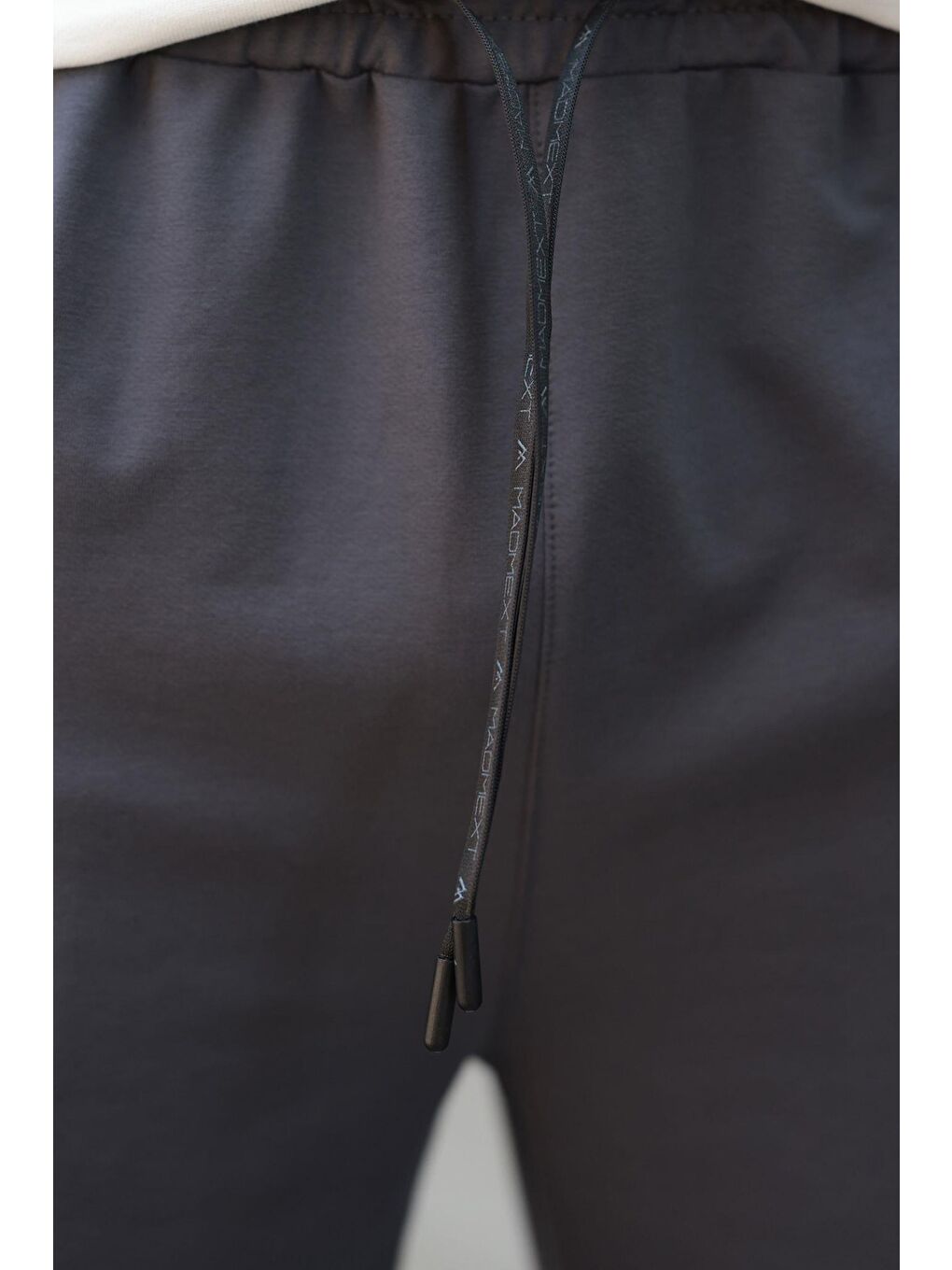 Gri Füme Rahat Kesim Paçası Lastikli Erkek Eşofman Altı E6573-3