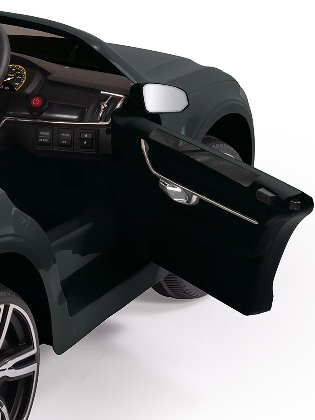 Grandex 12 Volt Uzaktan Kumandalı Akülü Araba - Siyah-6