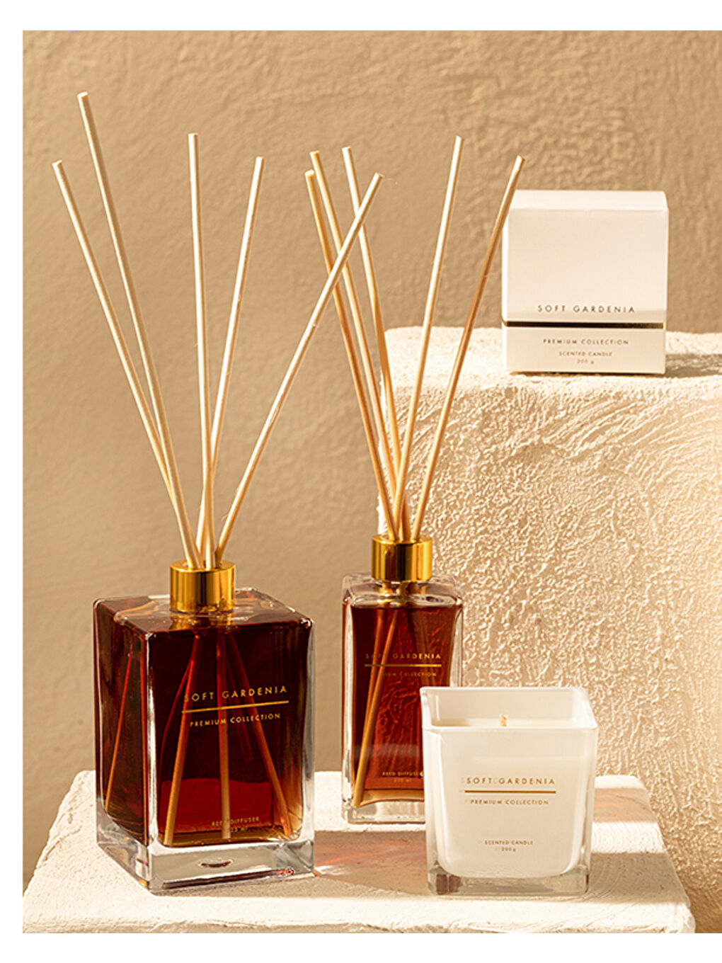 Sarı Soft Gardenia Çubuklu Oda Kokusu 250 ml-3