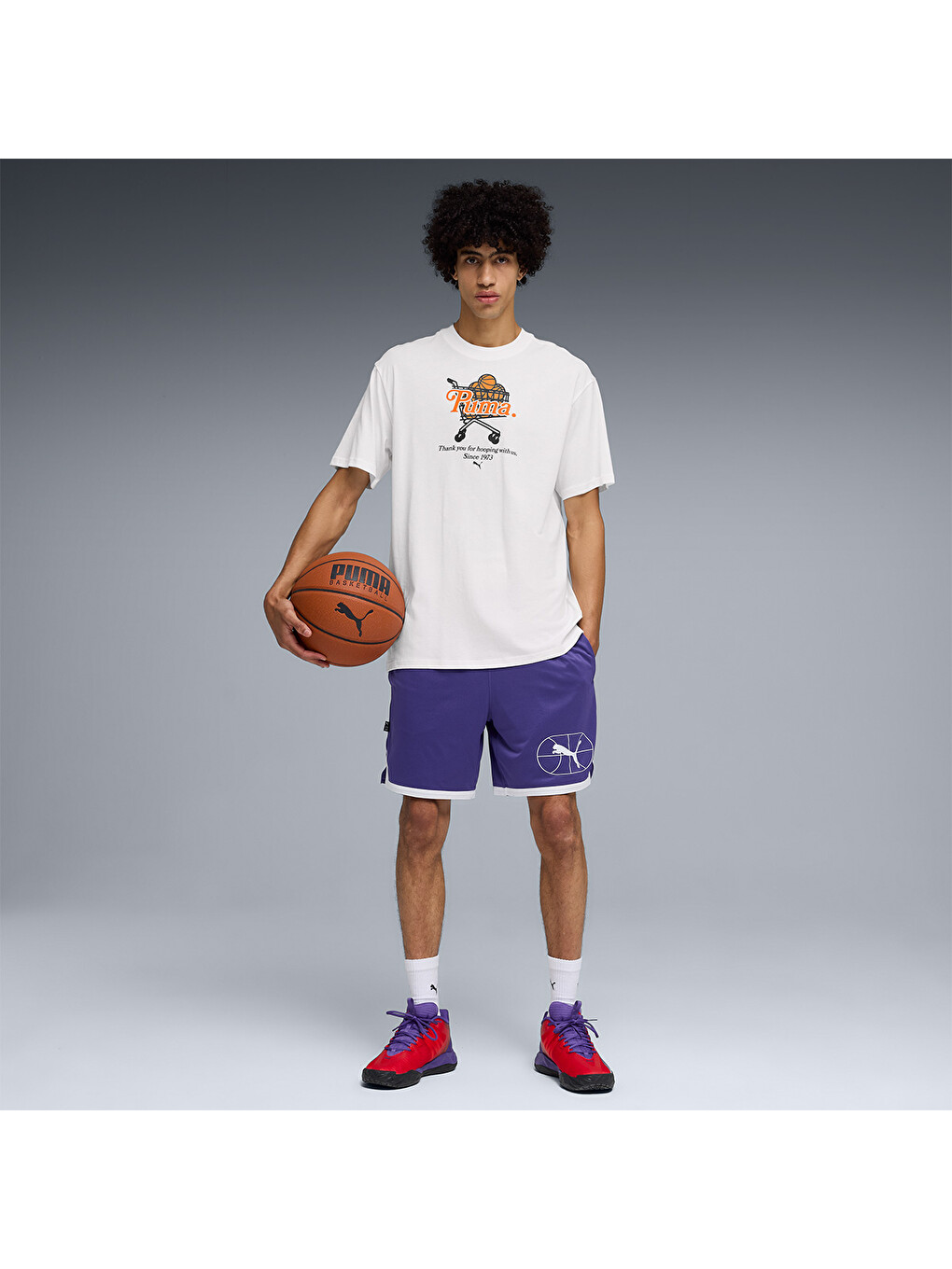Junior Varsity I Erkek Beyaz Tişört-2