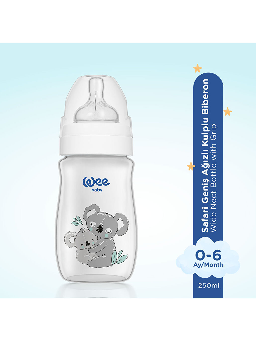 Safari PP Biberon 250 ml - KOALA-1