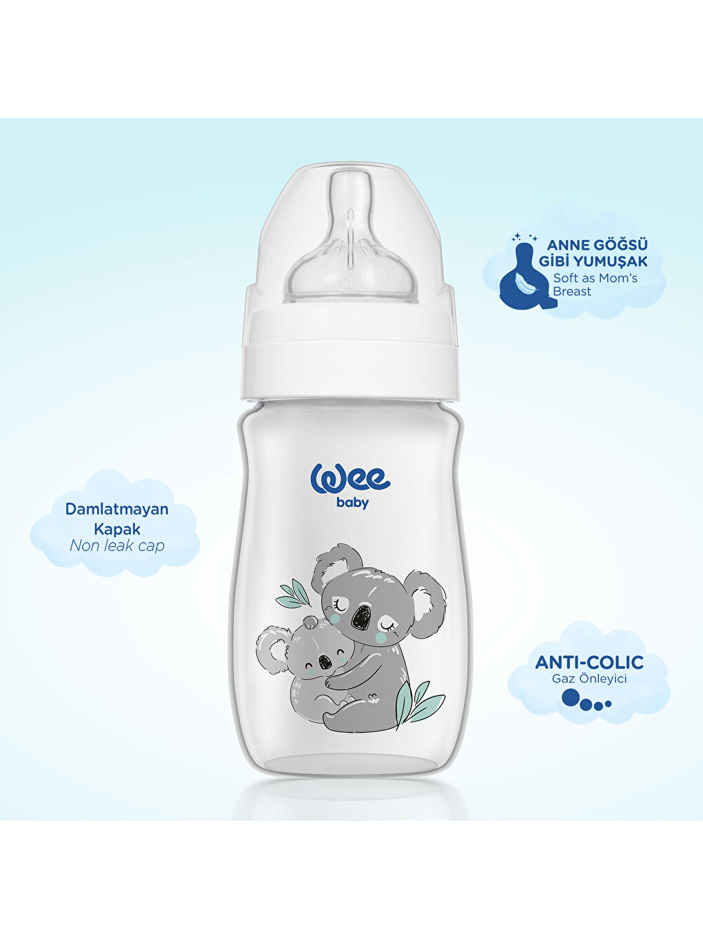 Safari PP Biberon 250 ml - KOALA-2