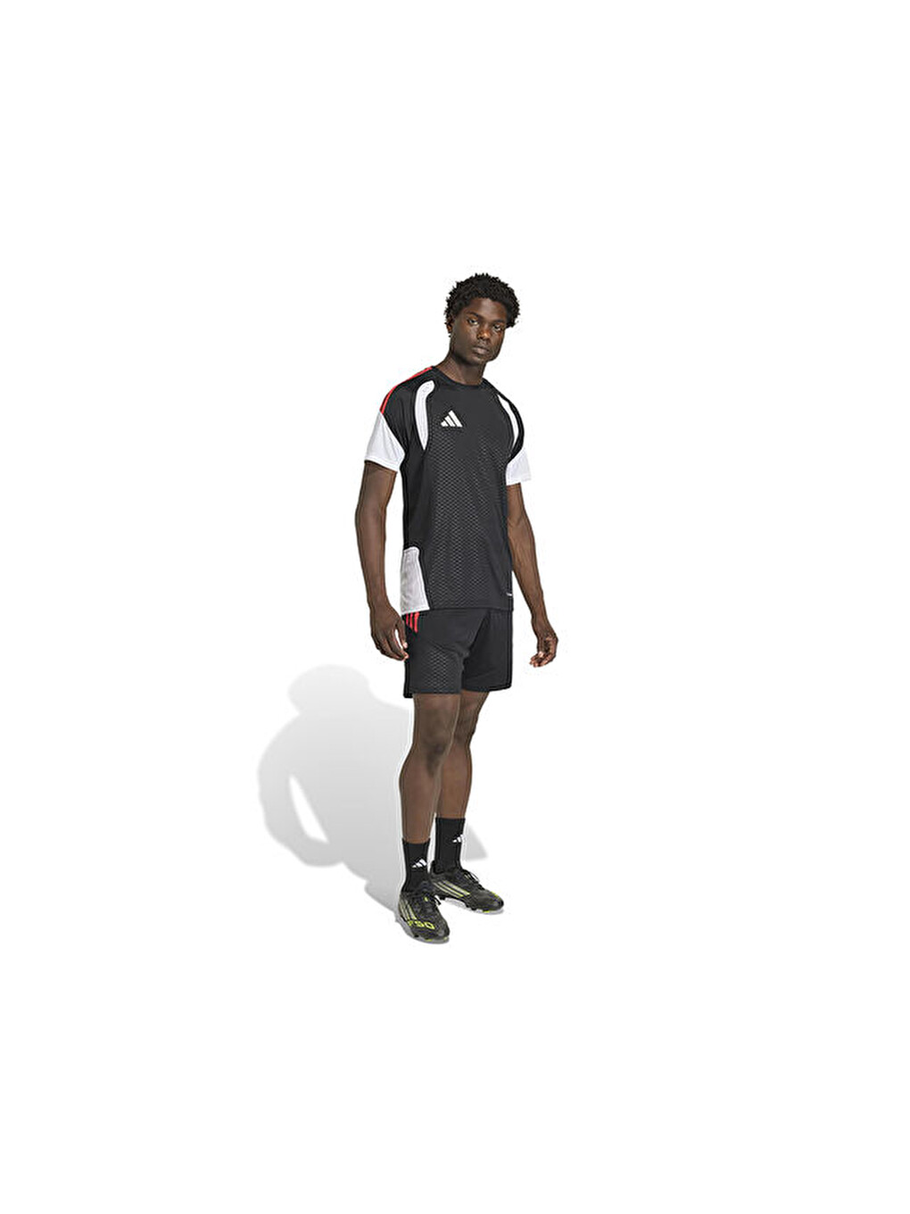 Tiro26c Sho Erkek Futbol Şortu Ka7635 Siyah-4