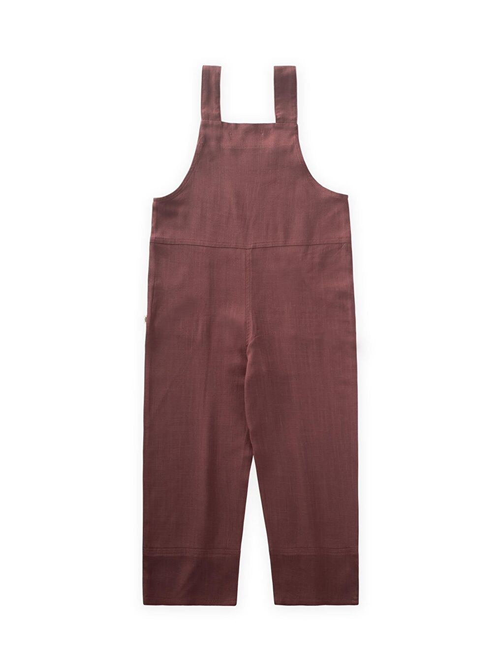 Mürdüm Erkek Çocuk Keten Salopet-1