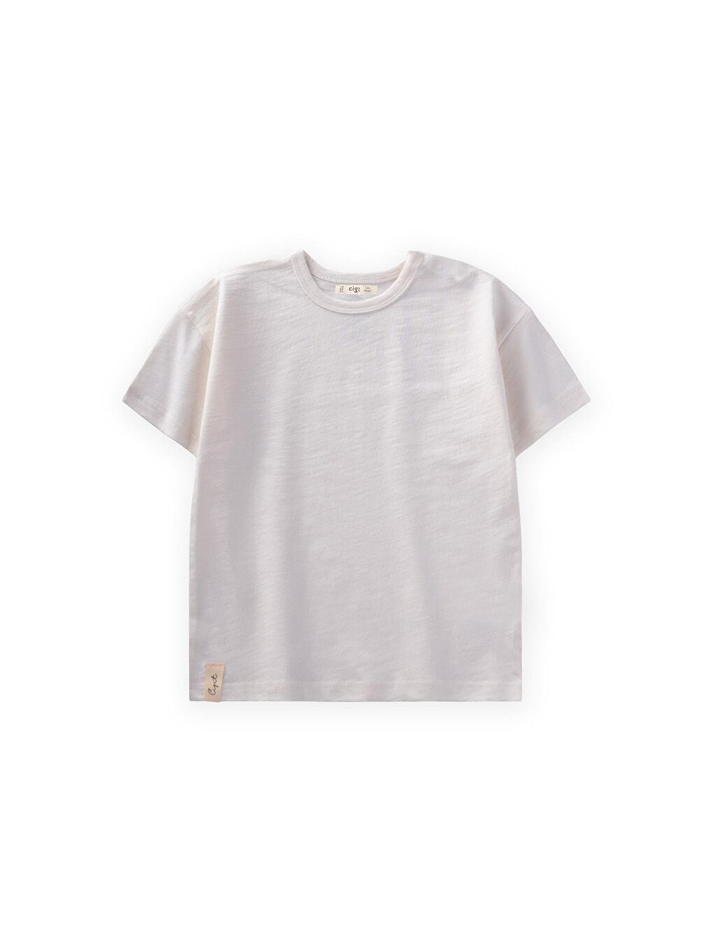 Beyaz Erkek Çocuk Tişört