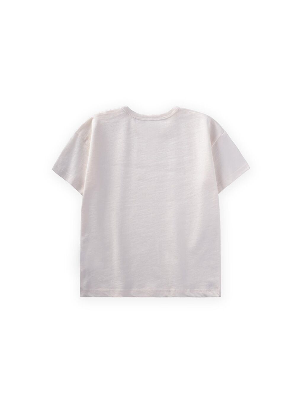 Beyaz Erkek Çocuk Tişört-1