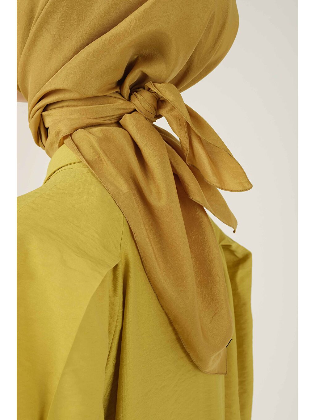 Soft Kraş Eşarp Asit Yeşili-3