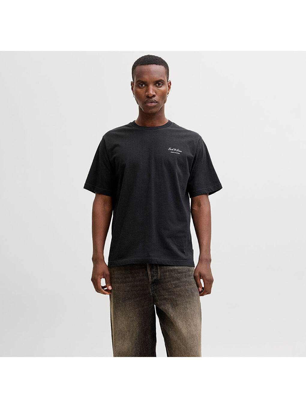 Archive Graphic Erkek Siyah Tişört