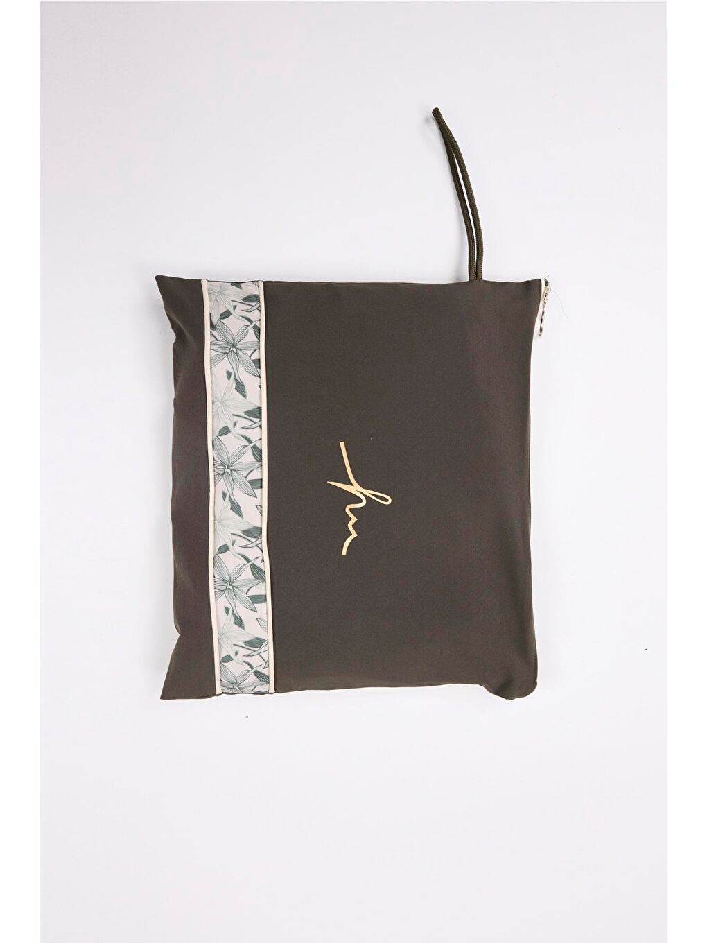 Kurdela Detaylı Haki 5 Parça Tam Tesettür Mayo Takımı 5008-9