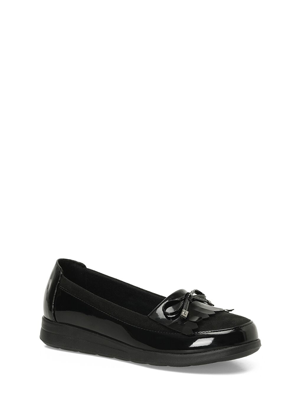 166550.RZ4PR Siyah Kadın Loafer-1