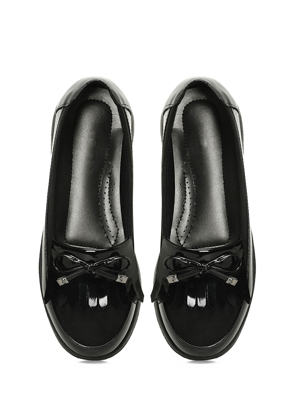 166550.RZ4PR Siyah Kadın Loafer-3