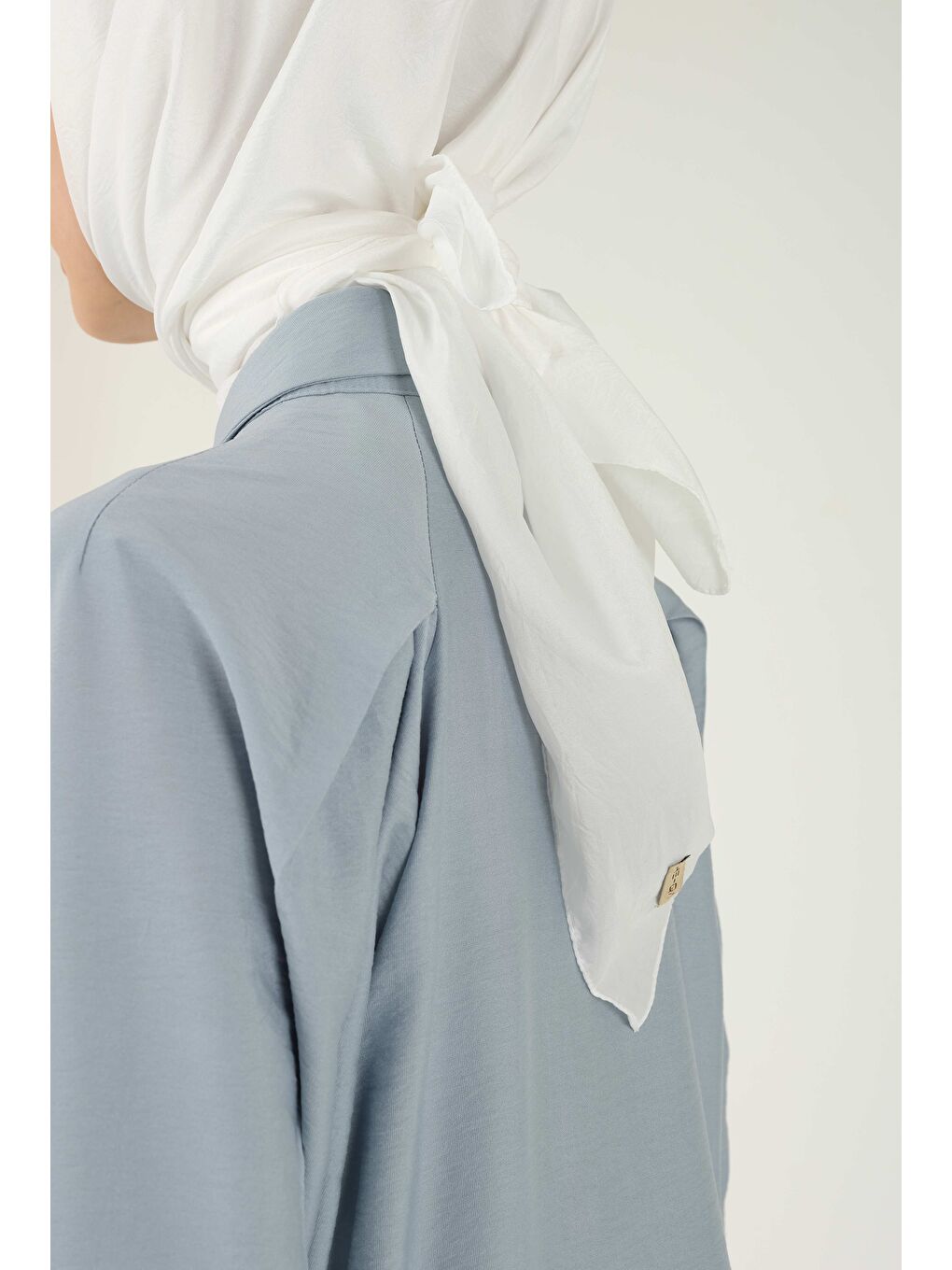 Soft Kraş Eşarp Kırık Beyaz-3