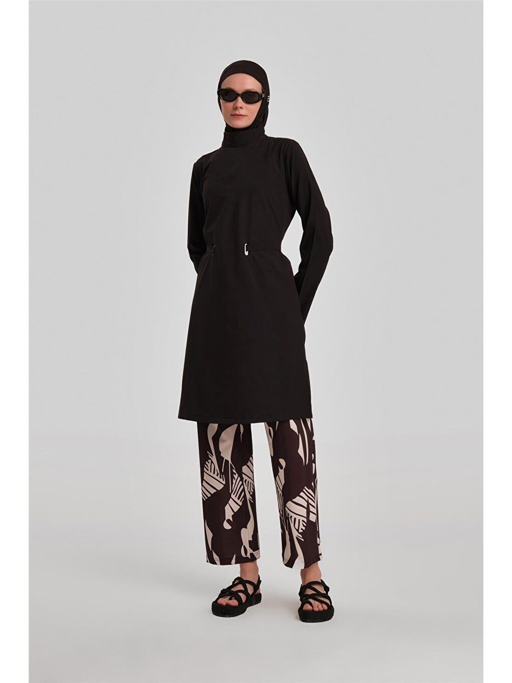 Tesettür Mayo 24Yd8907 Siyah-2